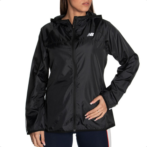 Campera New Balance Wj91159bk Accel Windcheater Wns Running