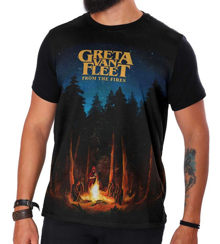 Camiseta Greta Van Fleet From The Fires