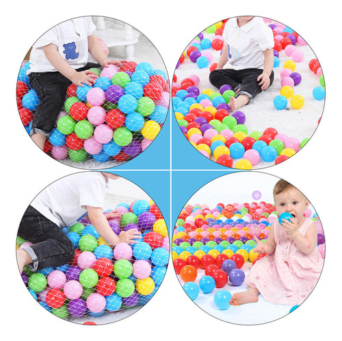 50 Bolas De Plástico Para Niños Con Forma De Bola Oceánica,