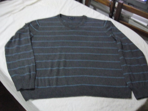 Sweater; Cuello En V Gap Talla L Impecable