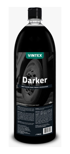Darker Pneu Pretinho Renova Plástico Vonixx 1,5l