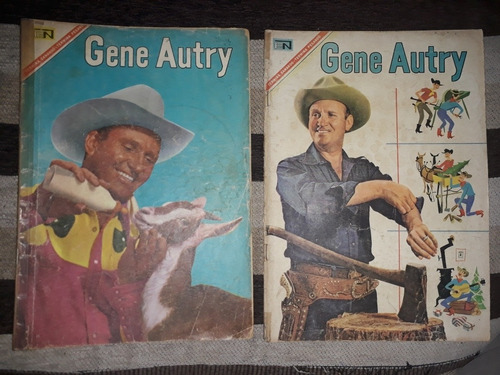 Comic Gene Autry/ Novaro/$6.000 Cada Uno.