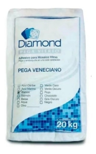 Pegamento Veneciano Blanco Para Alberca Marca Diamond 