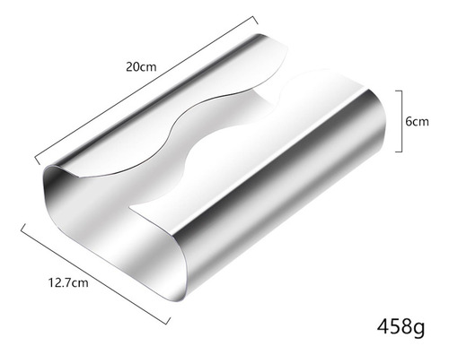 Dispensador De Almacenamiento Impermeable Rectangular Para