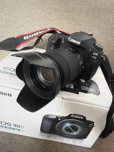  Canon Eos 90d Dslr Color  Negro (oferta Por Viaje)
