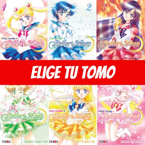 Manga - Sailor Moon Elige Tu Tomo Ivrea Naoko Takeuchi Shojo