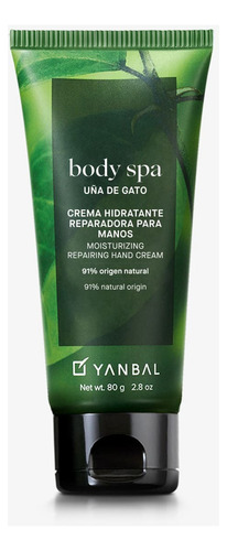 Crema Reparadora Para Manos Bodyspa Uña De Gato Yanbal 80g Neutra