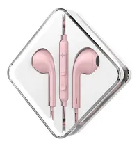 Comprar Audifonos Hoco M55 Memory Jack 3.5mm Manos Libres Rosado