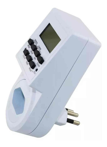 Timer Digital E Temporizador Tomada Bivolt 10a - 9 Programas