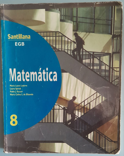 Matemática 8 Egb, Santillana