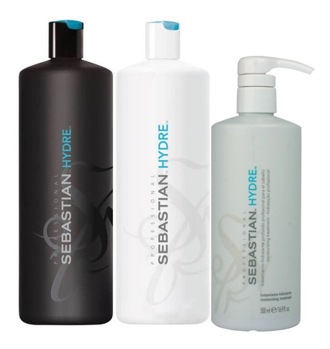 Kit Sebastian Professional Shampoo Condicionador E Máscara