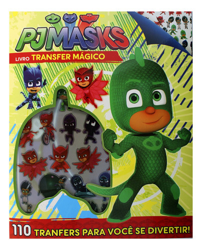 Pj Masks - Livro Transfer Mágico, De Ed. On Line. On Line Editora, Capa Mole Em Português