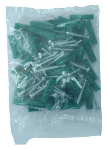 Pack 50 Ramplug Verde Ramplex Con 50 Tornillos N 8 