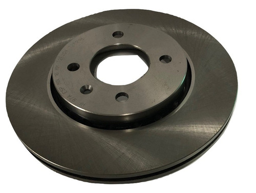 Imagen 2 de 6 de Disco Freno Vw Gol G5 Saveiro (el Par) Gr Frenos