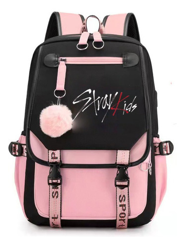 Mochila De Stray Kids Para Adolescentes Y Estudiantes