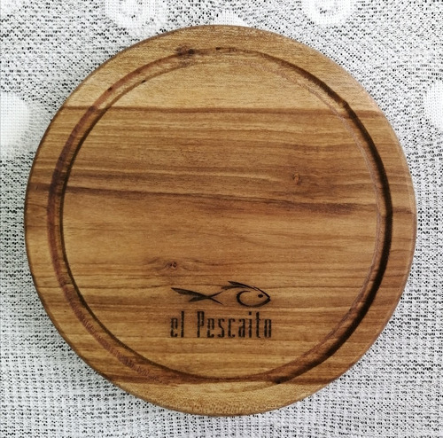 Platos Y Bandejas Para Restaurantes, Bares, Asados Con Logo