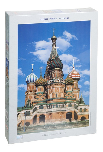 Puzzle Catedral San Basilio Moscú- 1000 Pz Tomax 100-141