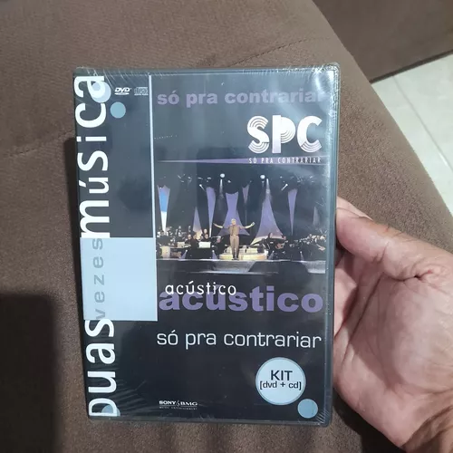 Kit C/ 2 Cds Spc Só Pra Contrariar - 25 Anos V.1 E 2 Ao Vivo