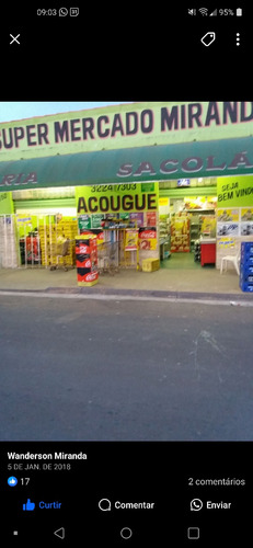 Mercado Com Espaço De Açougue, Padaria, Sacolão.