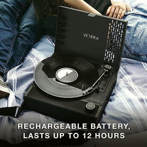 Victrola Revolution Go 3-speed Bluetooth Portable Record