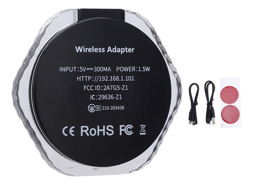 Para Adaptador Inalámbrico 2 En 1, Conexión Estable Plug And