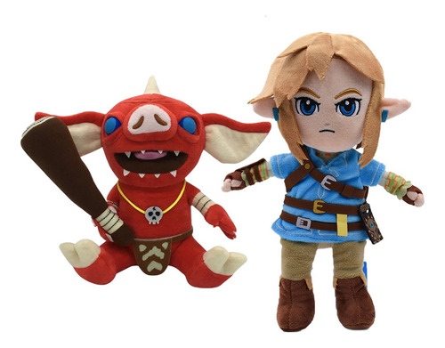 2pcs The Legend Of Zelda Bokoblin Link Peluche Muñeca Regalo