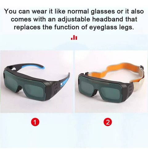 Gafas De Seguridad Para Soldar Con Oscurecimiento Automático