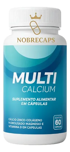 Multi Calcium 60 Caps Original 3 Unidades - Fórmula Oficial ...