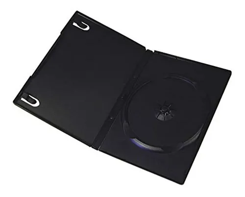 Progo 50 Pack Standard Black Single Dvd Cases 14mm