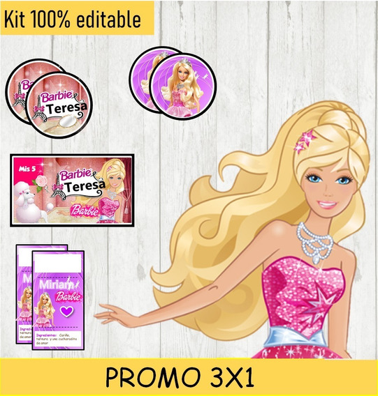 Kit Imprimible Barbie | MercadoLibre 📦