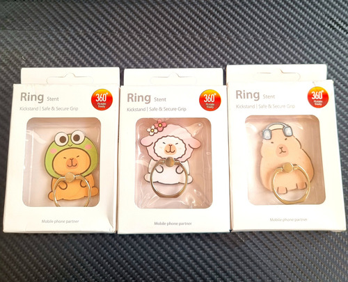 Anillo Capibara Soporte Para Celular Sujetador Holder