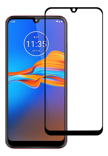 Para Motorola Moto E6 Plus, Película Templada De Pantalla Co