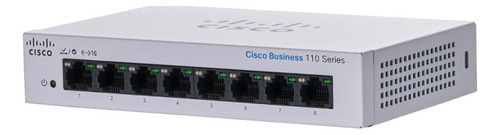 Switch No Administrado Cisco Business Cbs110-8t-d 