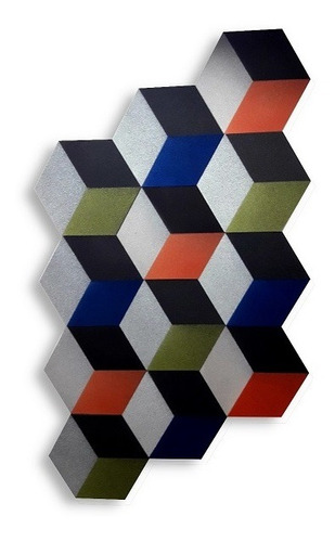 Paneles Acústicos Hexagonales Y Triangulares 3 D