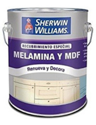 Pintura Para Melamina Y Mdf Sherwin X 1 Lt