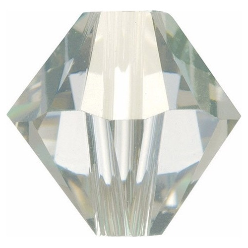 100cristal Swarovski Original Rombo 4mm Crystal Silver Shade