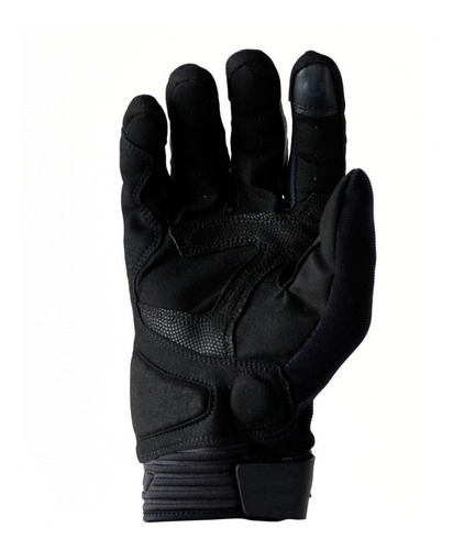 Imagen 2 de 9 de Guantes Moto Cortos Ls2 All Terrain Cuero Negro Devotobikes