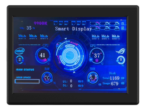 Pantalla De Visualización De Ordenadores Display Ips Carcasa
