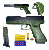 Arminha Arma Atirar Ventosa Dardo Pistola Brinquedo Infantil