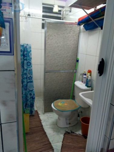 Imagem 6 de 12 de Kitnet A Venda No Canto Do Forte Praia Grande-sp. - Si1500