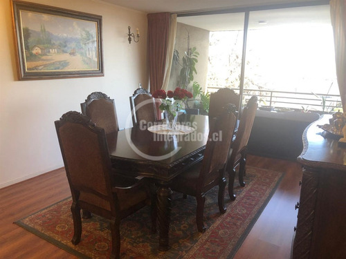 Dp. Venta, 4 Dorm. Las Condes, Pasos Metro Manque, Impecable