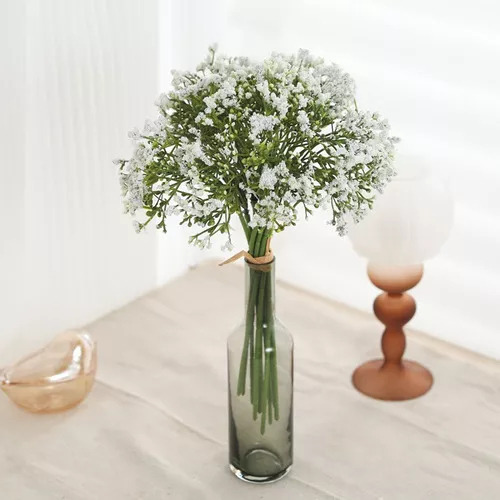 Para 1 Unidad De 12 Gypsophila Romántico Artificial Nubes