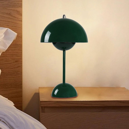 Lámpara De Mesa Con Forma De Hongo Y Maceta, Portátil,