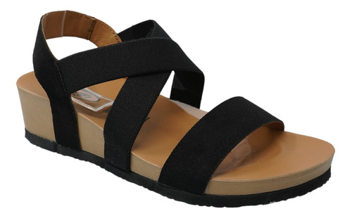 Sandalias Negras Casuales Zapatos Mujer Caray Karen