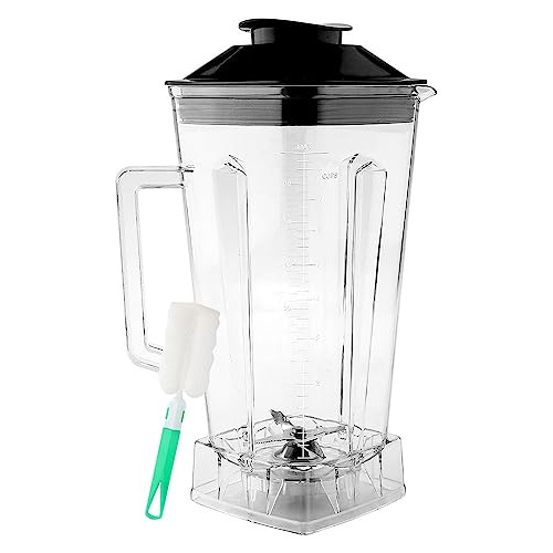 Offrysesen Contenedor Vitamix De 64 Onzas Con Hoja Y Tapa, C