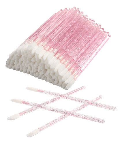 500 Piezas Desechables Crystalip Brush Aplicadores De Brillo