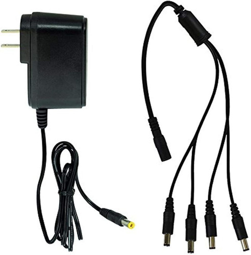 Night Owl Security Spf-camp-2a Camera Adapter With 4-way Pow