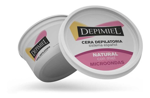 Imagen 2 de 7 de Kit 3u Cera Natural Depimiel Microondas 200grs Piel Sensible