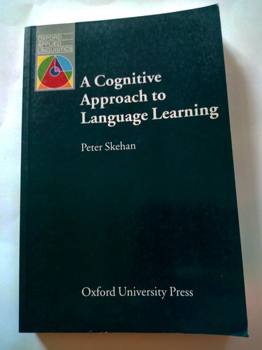 Libros  A Cognitive Approach To Language Learning