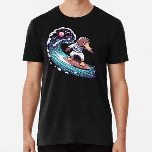 Remera Astronauta Ornitorrinco Algodon Premium